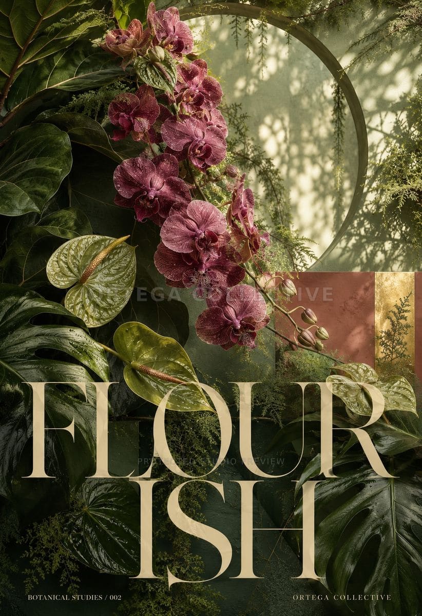 Flourish, an original Ortega Collective artwork