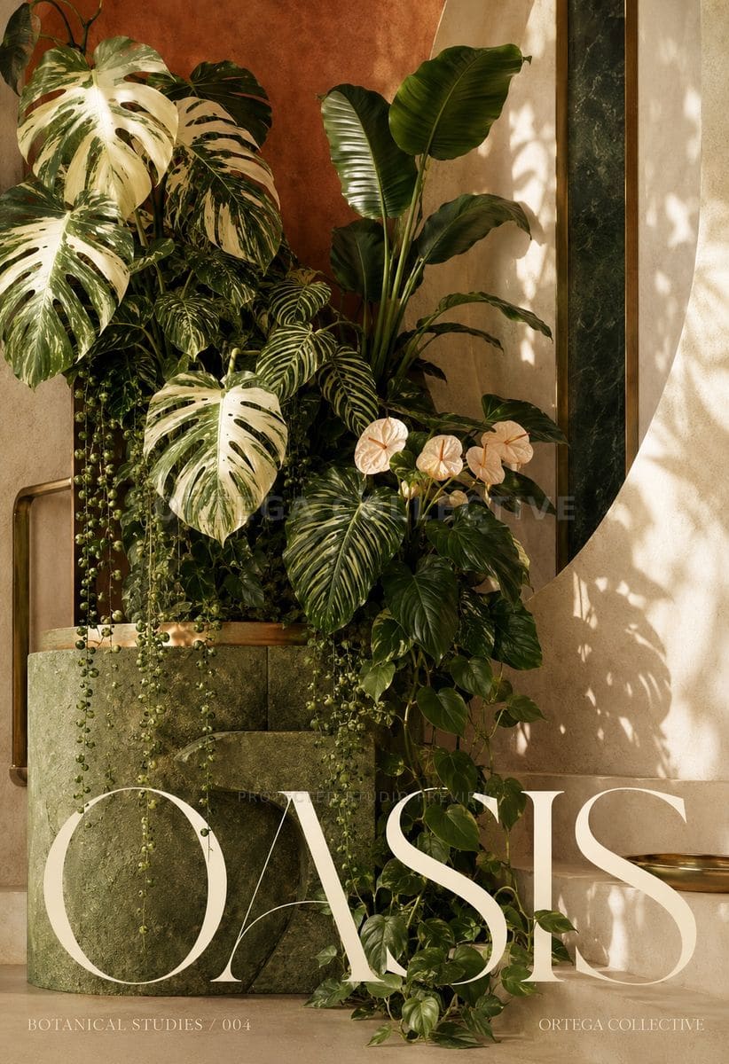 Oasis, an original Ortega Collective artwork
