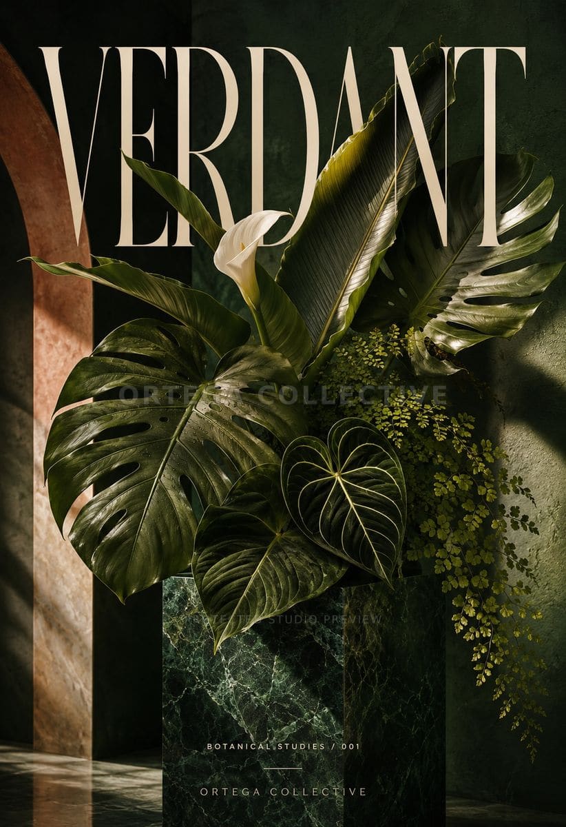 Verdant, an original Ortega Collective artwork