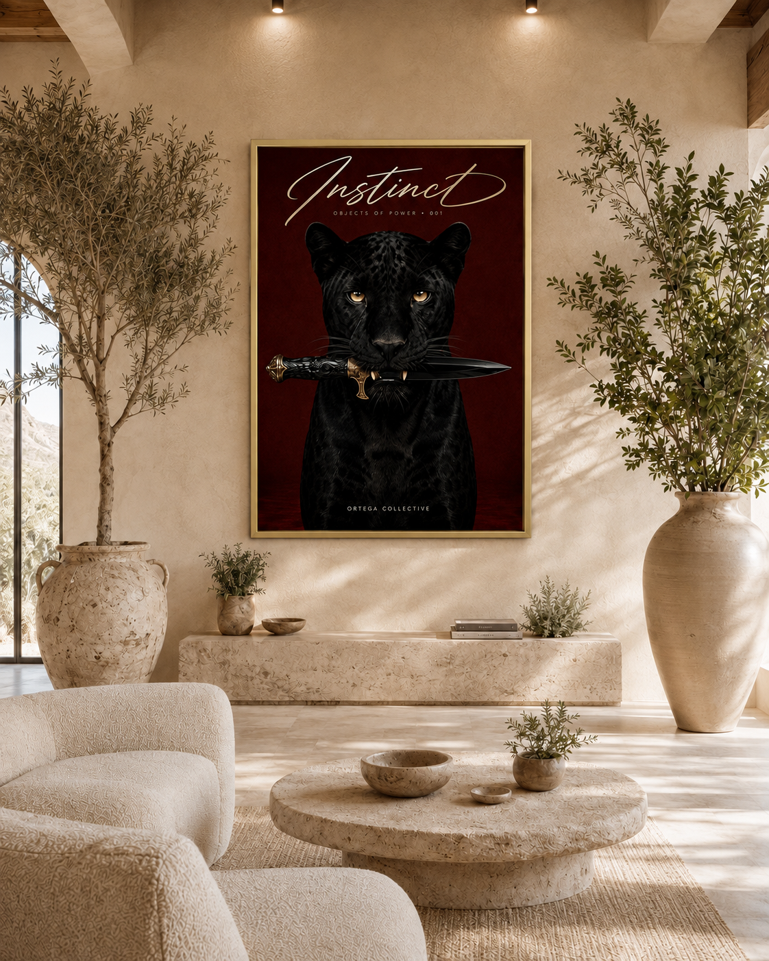 Instinct, an original Ortega Collective artwork