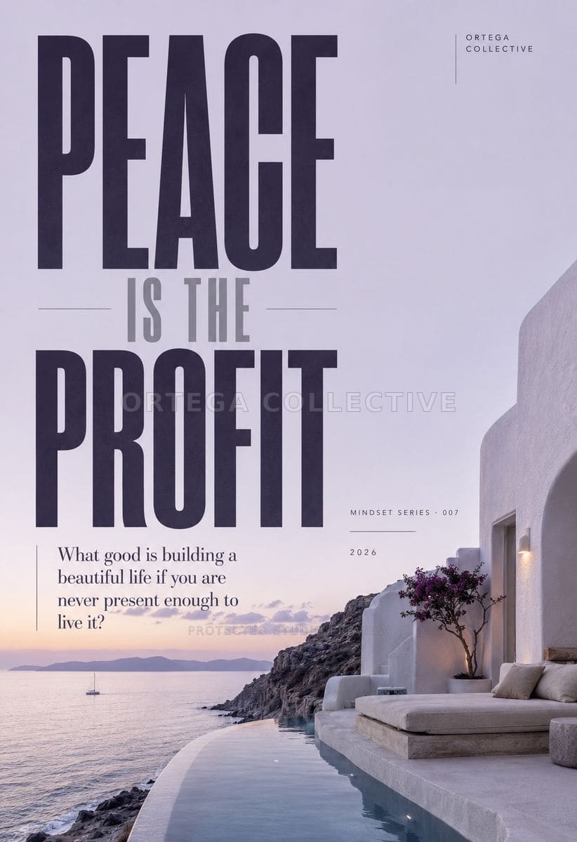 Peace Is the Profit, an original Ortega Collective artwork