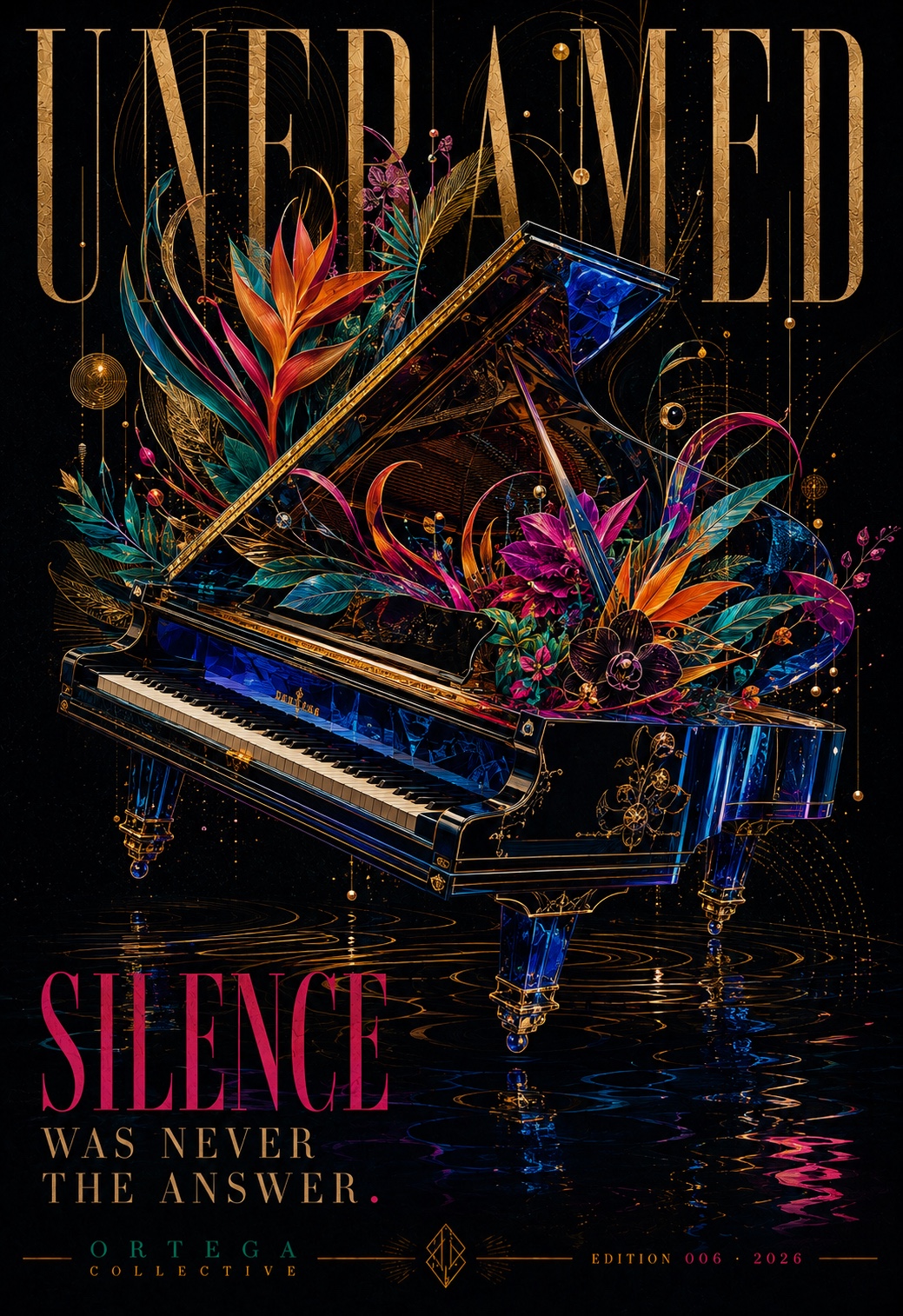 Silence Was Never the Answer, an original Ortega Collective artwork