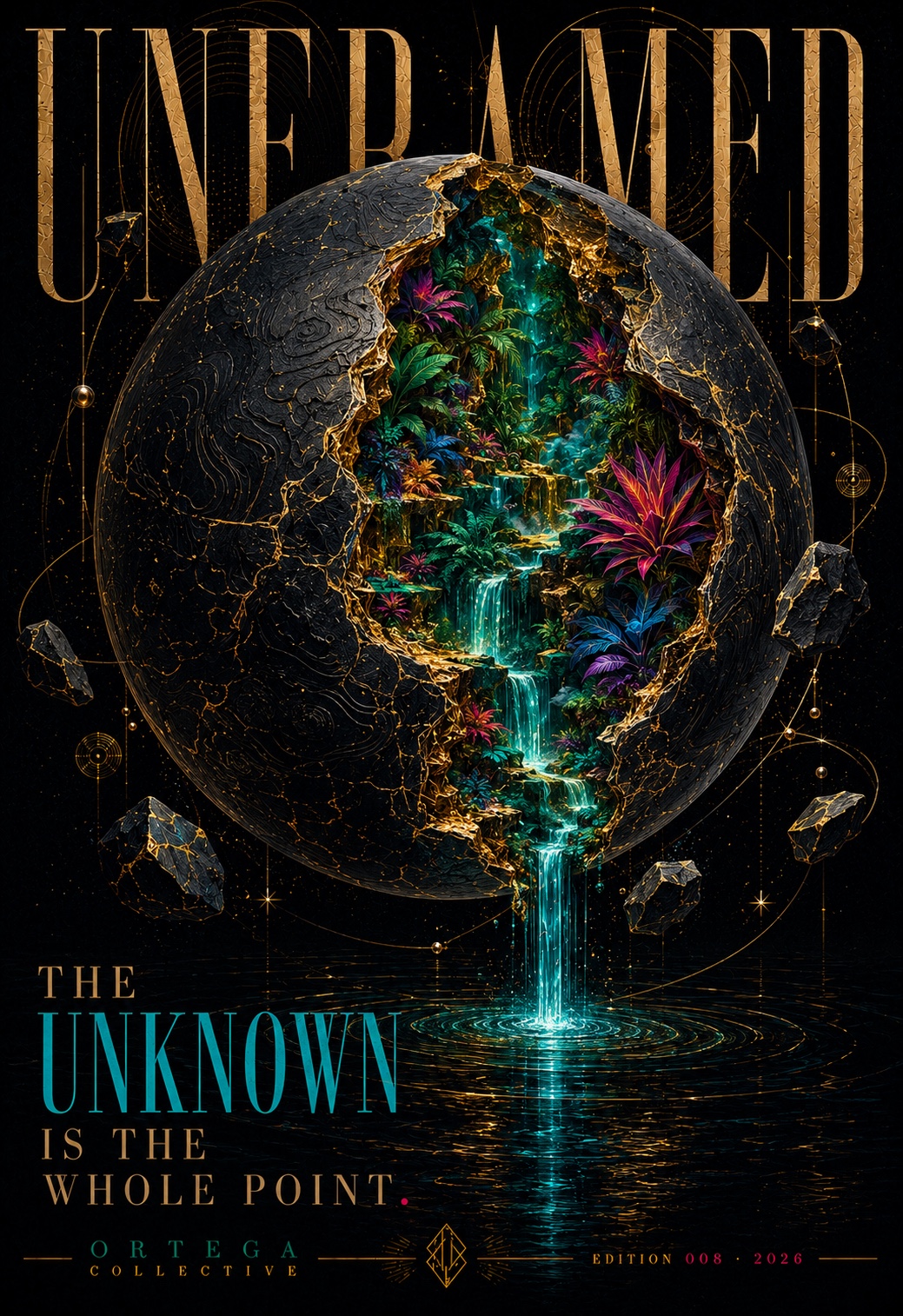 The Unknown Is the Whole Point, an original Ortega Collective artwork